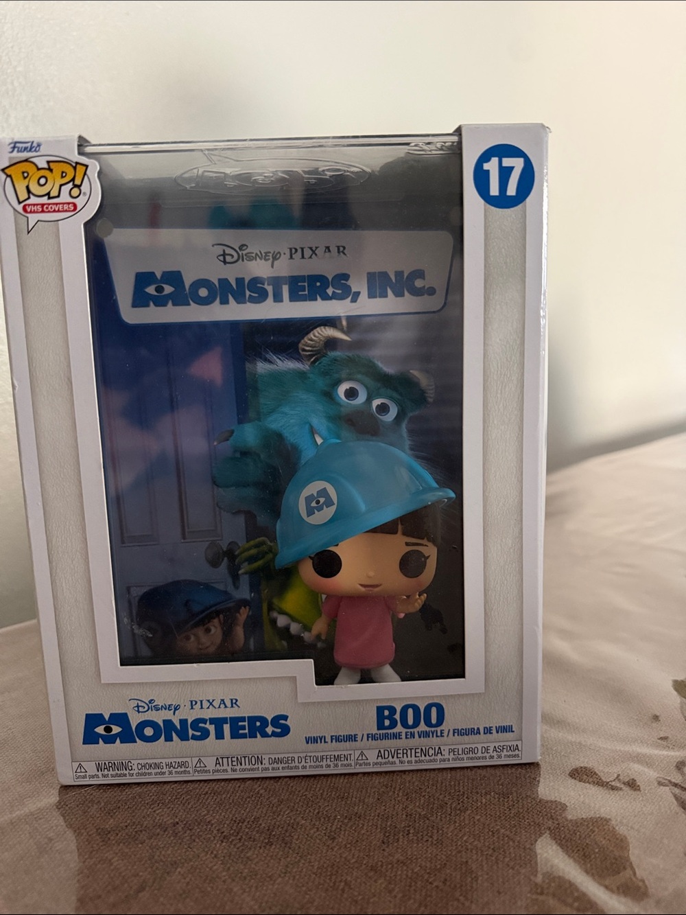 Funko Boo Vinyl Figure with Blue Helmet